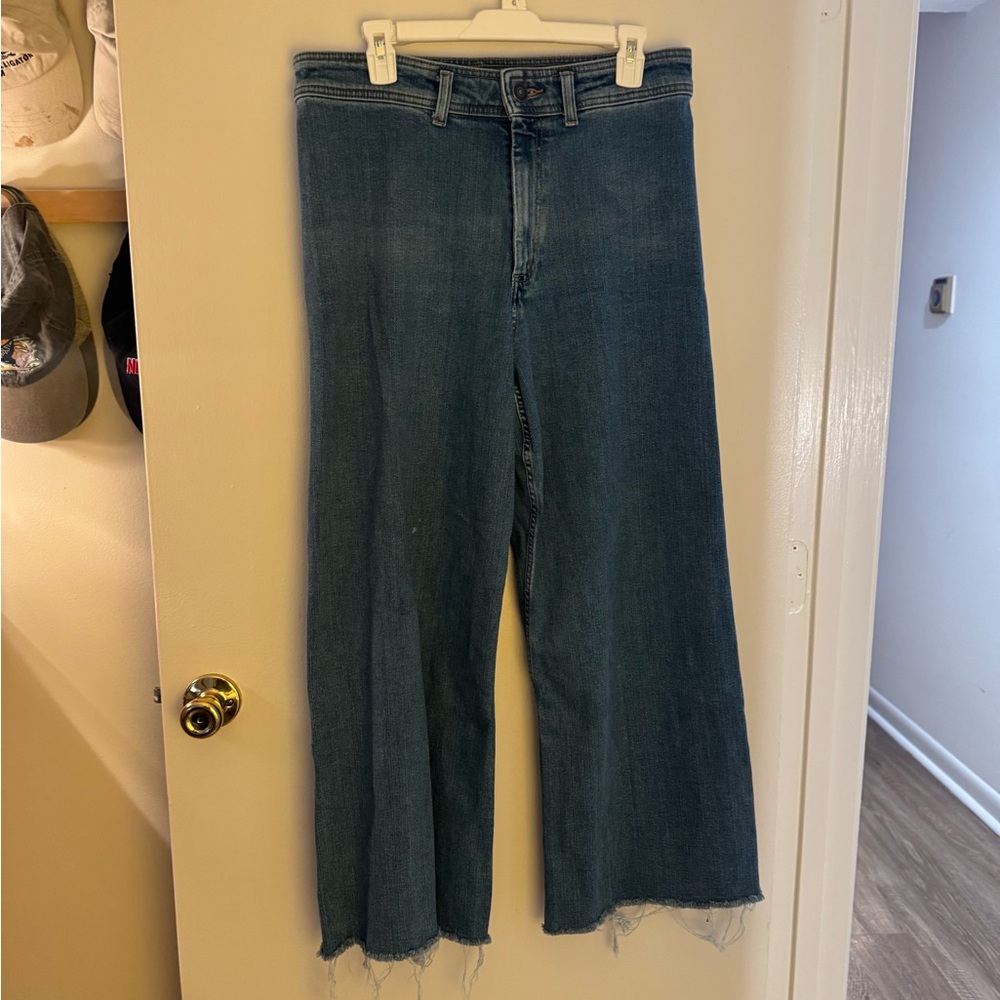 Zara Dark Blue Sailor Jeans